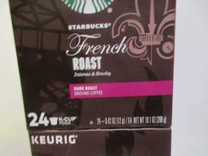 lot 125 image: Starbucks French Roast K-Cups