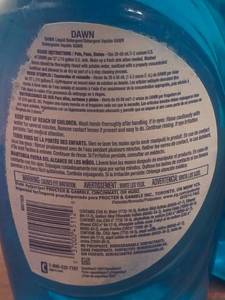 lot 80 image: Dawn Dish Soap