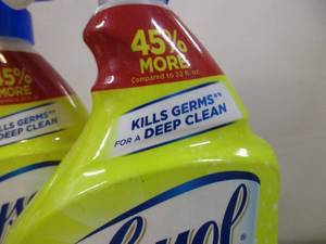 lot 49 image: Lysol Disinfectant Cleaner