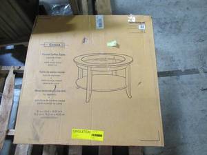 lot 120 image: Winsome Wood Genoa Espresso Coffee Table 92219