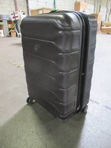 lot 702 image: Delsey Meteor 28 Hardside Expandable Spinner Suitcase in Anthracite