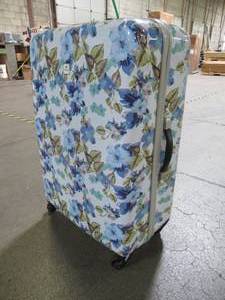 lot 705 image: Tag Pop Art Hardside Spinner Suitcase in Floral