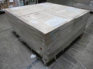 lot 213 image: Armstrong Classic Fine Textured 24 x 24 x 1516 Ceiling Panels SC954 - 24 Cases - 4 panels or 16 Sq. Ft.case.