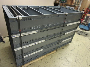 METAL SHELVING UNITS