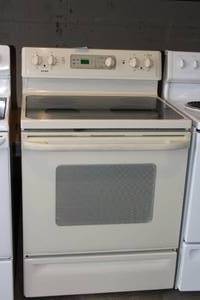 Bisque Kenmore Flat Top Stove