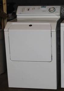 White Maytag Front Load Gas Dryer