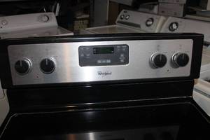Stainless Steel Whirlpool Flat Top Stove