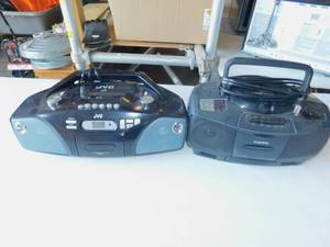 JVC  Audiovox Boom Boxes