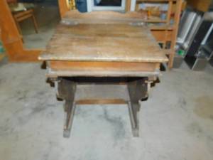 Vintage School Desk