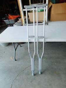 Metal Crutches