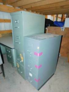 3 File Cabinets