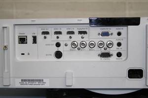 lot 9 image: NEC Large Venue 5700 Lumen WXGA Widescreen Professional 3LCD Projector w HDMI