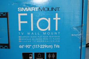 lot 16 image: New Peerless Universal SmartMount Flat Panel Wall Mount for 46 to 90 Display  Television  TV  Monitor