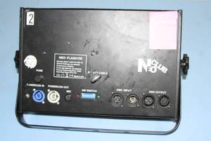 lot 17 image: Pro Lighting - Lot of 2 - Neo-Flash 150 Multi Directional High Powered Commercial Strobe  Flash Light