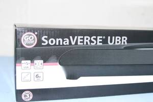lot 23 image: Go Groove SonaVERSE UBR Low Profile USB Powered Computer Sound Bar Soundbar Speaker System - New