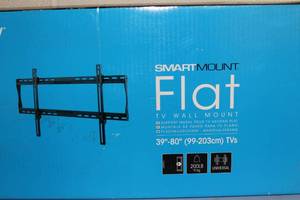 lot 29 image: New Peerless AV SF660P Universal Flat Wall Mount for 39 to 80 Displays  Monitors  TVs