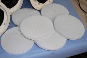 lot 50 image: Lot of 6 JBL Control 26CT Professional Audio Ceiling Loudspeakers Speakers