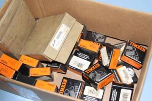 lot 97 image: Lot of Timken Tapered Roller Bearings & More