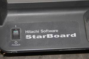 lot 111 image: Hitachi F-75 StarBoard Interactive Projection Whiteboard with 75 Dry Erase Surface