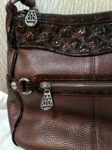lot 46 image: Brown Leather Brighton Handbag