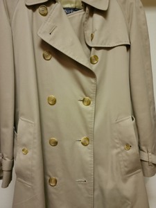 lot 49 image: Womens Burberry Khaki Colored Trench Coat