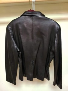 lot 52 image: Womens Marc New York Black Leather Jacket