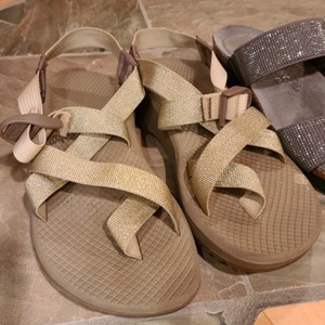 lot 60 image: Lot of Three Pairs of Ladies Sandals