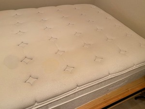 lot 77 image: IKEA Platform Bedframe with Drawers