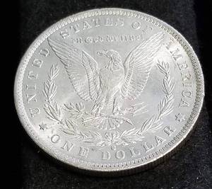 1883-O MORGAN SILVER DOLLAR BU-UNC