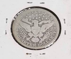 1892-S BARBER QUARTER GOOD BETTER DATE COIN