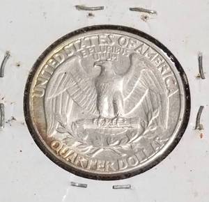 1932 WASHINGTON SILVER QUARTER IN HIGHER GRADE