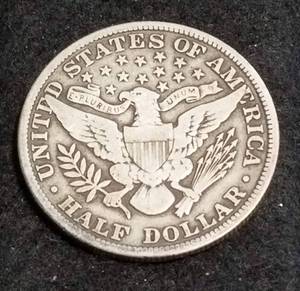 1909 BARBER HALF DOLLAR FINE