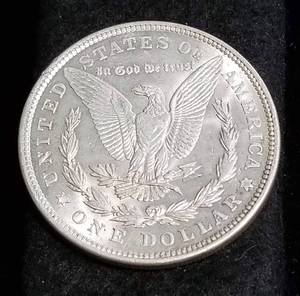 1921 MORGAN SILVER DOLLAR BU
