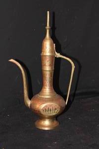 lot 155 image: Brass Sarna Teapot Made in India