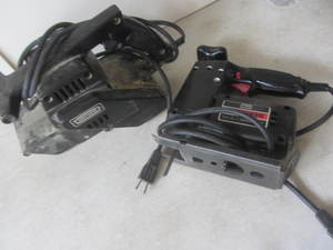 Belt Sander, Scroller Saw