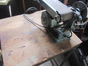 Sander & Table