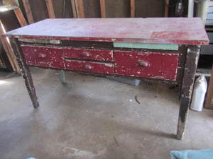 Vintage High School Table