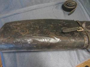 Tooled Leather Gun Case
