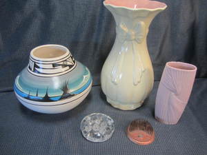 RW & Avon Vases
