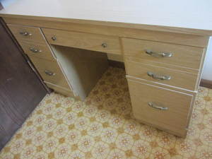 Blond Oak Desk