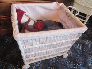 Wicker Laundry Basket