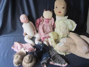 Dolls with Cloth