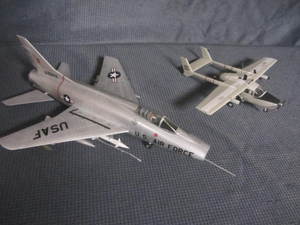 Assembled Model Airplanes