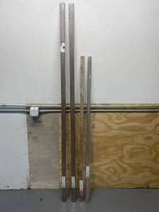 Lot of 4 various laminate thresholds