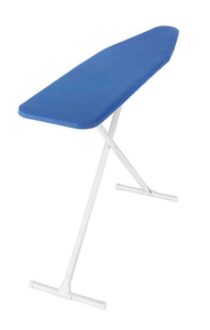 WHITMOR White Metal Mesh Top and T-Leg Ironing Board