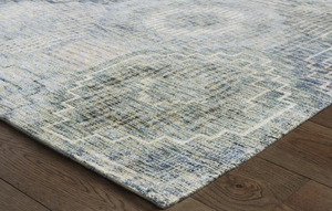 FARMHOUSE COLLECTION 5 x 7 Pacifica Indoor DistressedOverdyed Vintage Handcrafted Area Rug