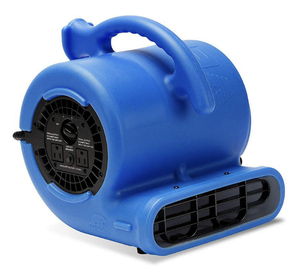 B-AIR 14 HP Air Mover Blower Fan for Water Damage Restoration Carpet Dryer Floor Home and Plumbing Use in Blue