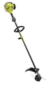 RYOBI 25cc 2-Cycle Attachment Capable Full Crank Straight Gas Shaft String Trimmer