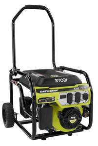 RYOBI 6,500-Watt Gasoline Powered Portable Generator with CO Shutdown Sensor