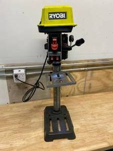 RYOBI 10 in. Drill Press with EXACTLINE Laser Alignment System